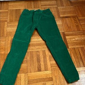 Boden Girls Green Corduroy Pants